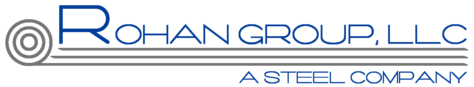 rohan group llc a steel company logo